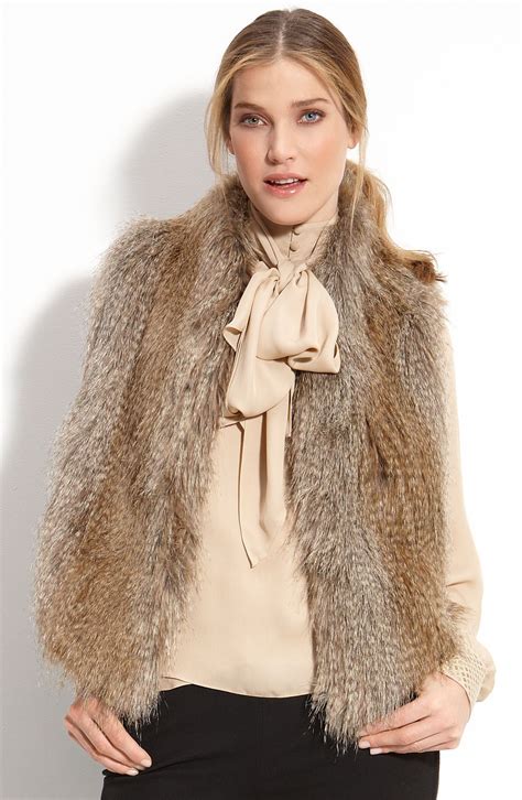 Faux Fur Vest 